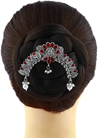גוון כסף מסודר שיער מקסים | סיכת יהודה מסורתית לנשים מסוגננות